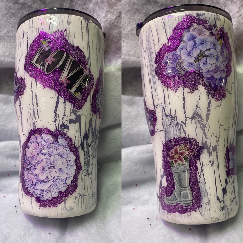 Purple crackle